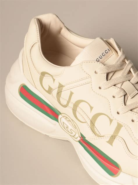 gucci shoes mens rhyton|gucci rhyton boots.